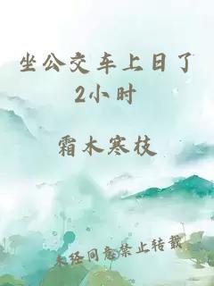 坐公交车上日了2小时