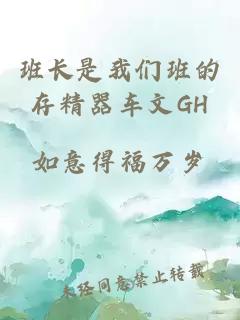 班长是我们班的存精器车文GH