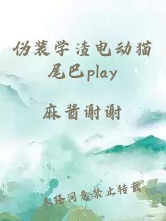 伪装学渣电动猫尾巴play