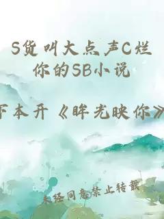 S货叫大点声C烂你的SB小说