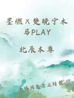 墨燃×楚晚宁木马PLAY