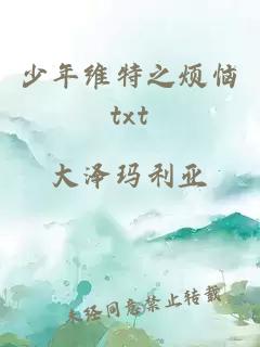 少年维特之烦恼txt