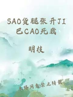 SAO货腿张开JI巴CAO死我