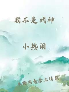 我不是戏神