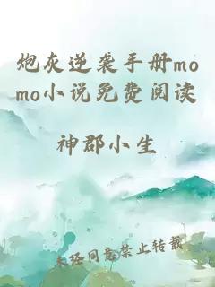 炮灰逆袭手册momo小说免费阅读