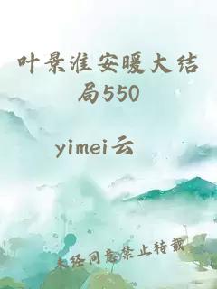 叶景淮安暖大结局550