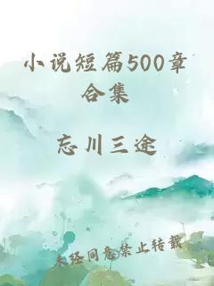 小说短篇500章合集