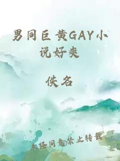 男同巨黄GAY小说好爽