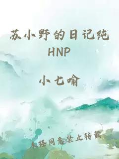 苏小野的日记纯HNP