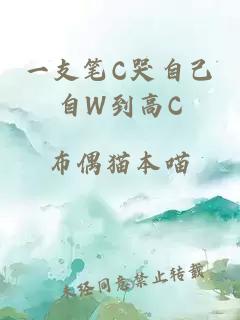 一支笔C哭自己自W到高C