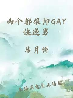 两个都很帅GAY快递男