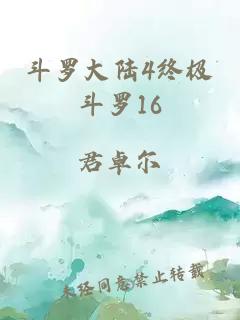 斗罗大陆4终极斗罗16