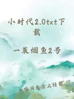 小时代2.0txt下载