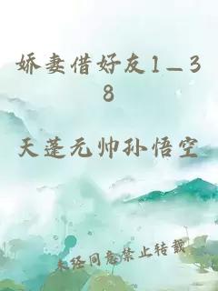 娇妻借好友1—38