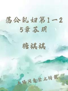 荡公乱妇第1一25章苏玥