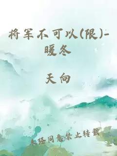 将军不可以(限)-暖冬