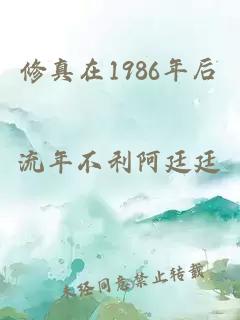 修真在1986年后