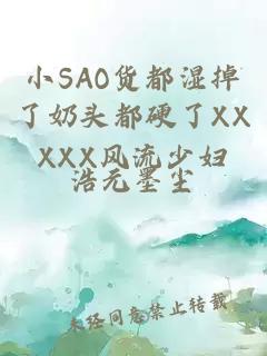 小SAO货都湿掉了奶头都硬了XXXXX风流少妇