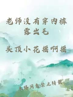 老师没有穿内裤露出毛