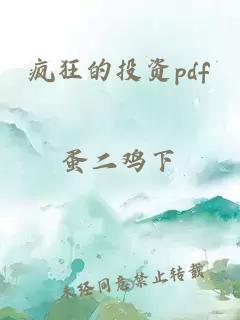 疯狂的投资pdf