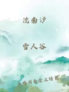 沈南汐