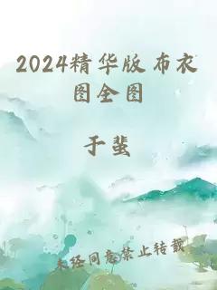 2024精华版布衣图全图