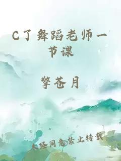 C了舞蹈老师一节课