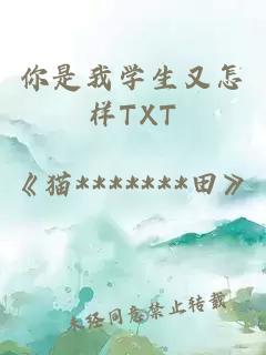 你是我学生又怎样TXT