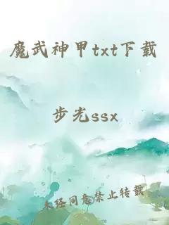 魔武神甲txt下载