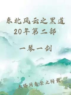 东北风云之黑道20年第二部