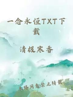 一念永恒TXT下载