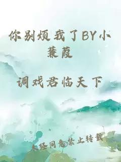 你别烦我了BY小蒹葭