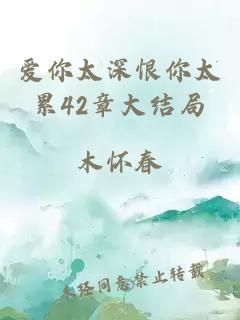 爱你太深恨你太累42章大结局