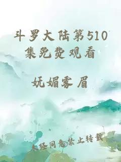 斗罗大陆第510集免费观看