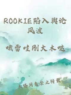 ROOKIE陷入舆论风波