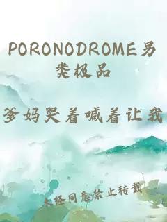 PORONODROME另类极品