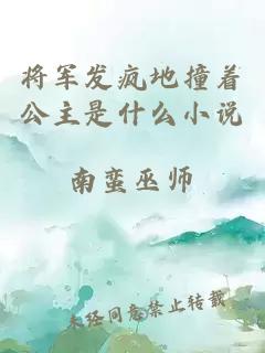 将军发疯地撞着公主是什么小说