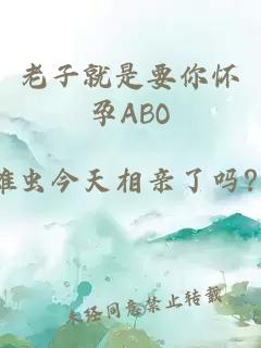 老子就是要你怀孕ABO