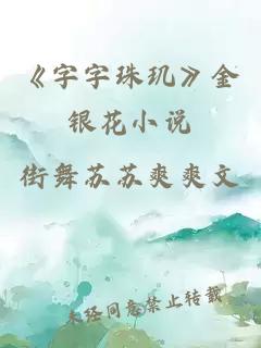 《字字珠玑》金银花小说