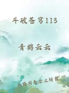 斗破苍穹113