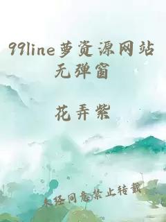 99line萝资源网站无弹窗