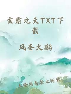 玄霸九天TXT下载