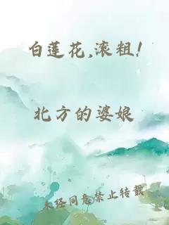 白莲花,滚粗!