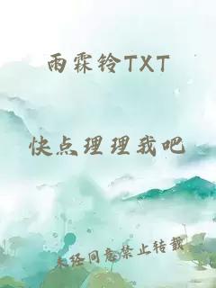 雨霖铃TXT