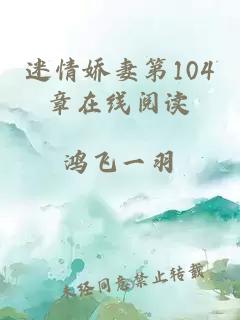 迷情娇妻第104章在线阅读