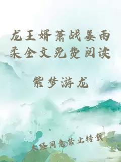 龙王婿萧战姜雨柔全文免费阅读