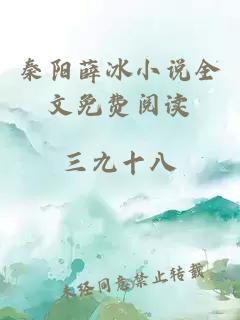 秦阳薛冰小说全文免费阅读