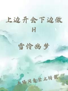 上边开会下边做H