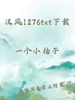 汉风1276txt下载