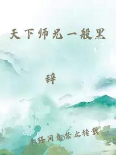 天下师兄一般黑